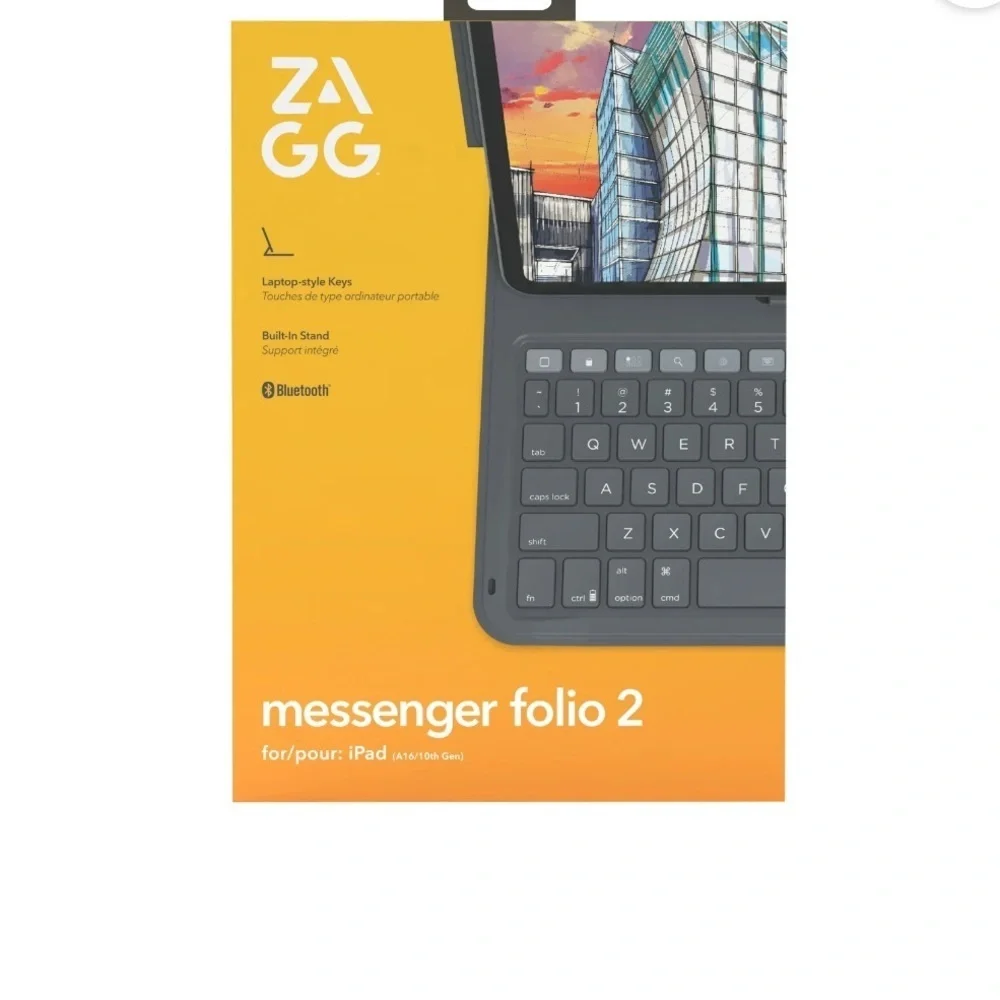 ZAGG Messenger Folio 2 Keyboard Case – iPad 10th Gen